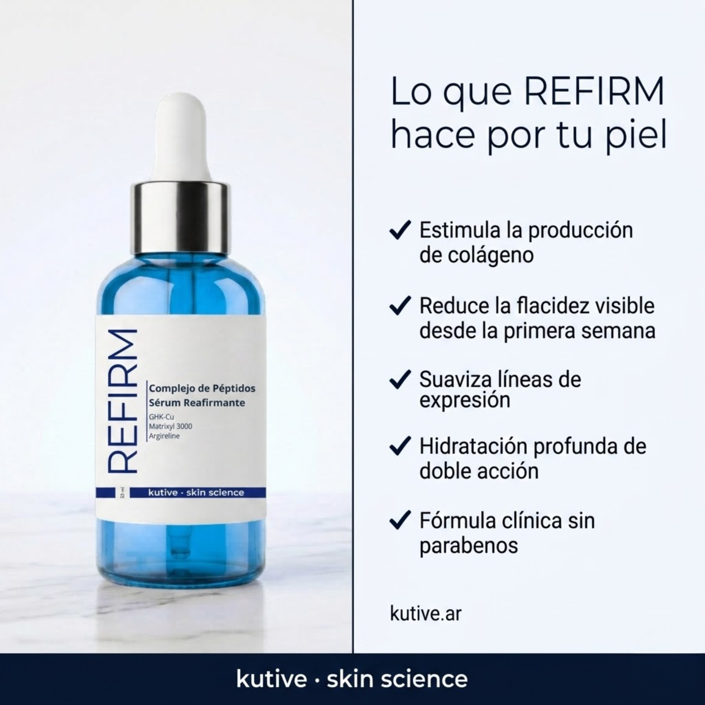 REFIRM | Ganaste el cuerpo. Ahora recuperá la piel.